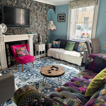 City Centre - Rivers Street, Quiet 2 Bed Ground Floor Georgian Garden Apartment Bath Eksteriør billede