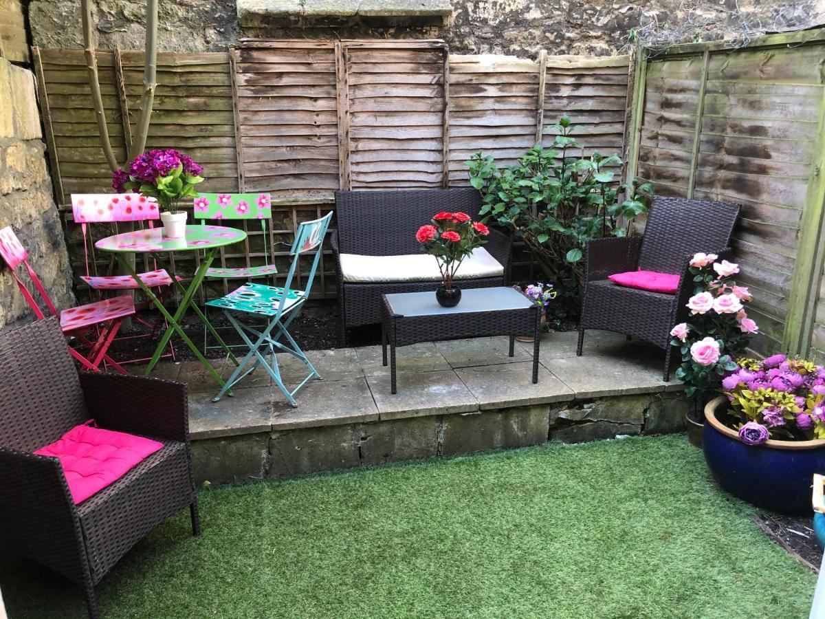City Centre - Rivers Street, Quiet 2 Bed Ground Floor Georgian Garden Apartment Bath Eksteriør billede